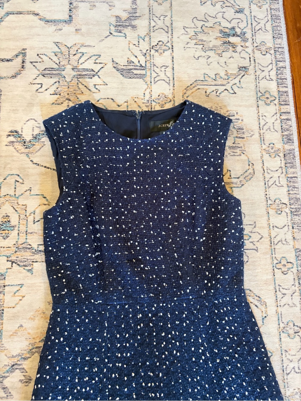 J. Crew NWT A-line dress in Spotted Tweed - Picture 12 of 12